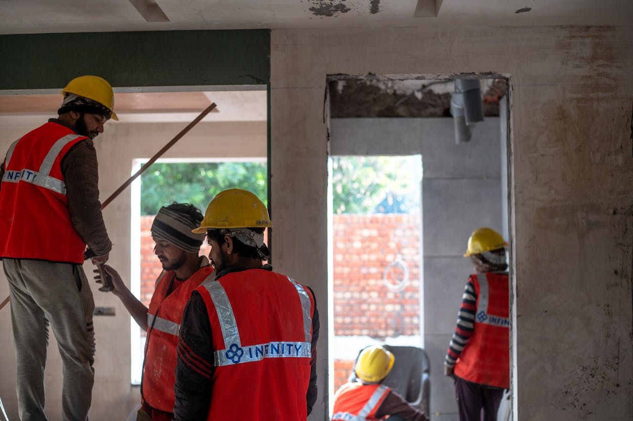 Modern commercial office renovation in Rajarhat New Town Kolkata - Intro Interior contractors